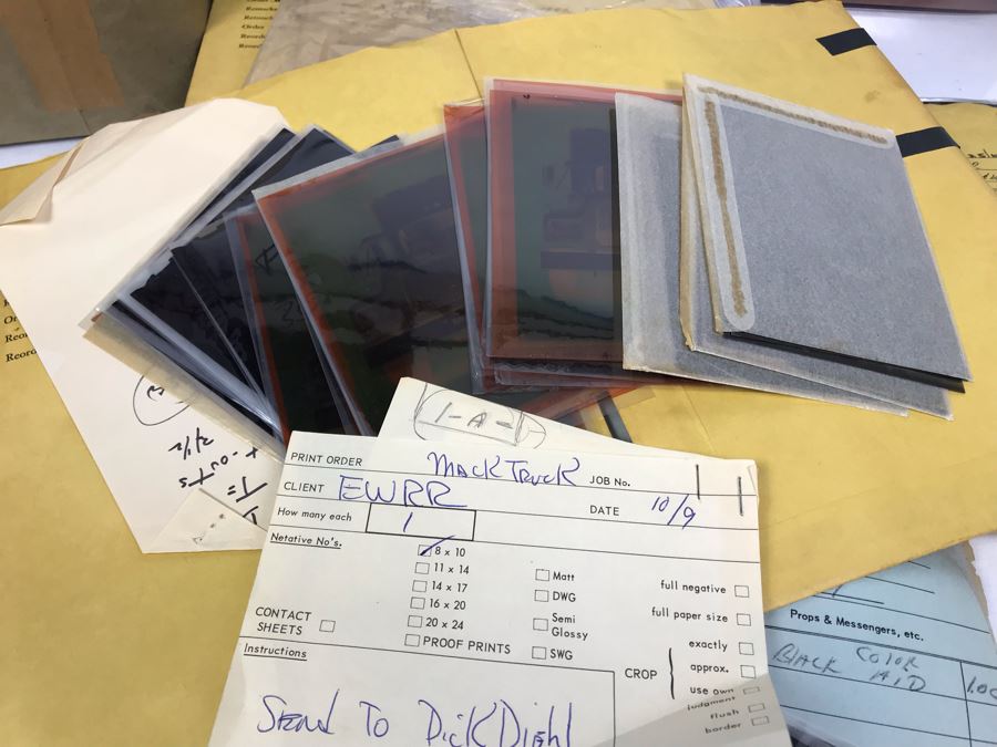 Mad Men Mid-Century Era New York City Advertising Photographs Slides Collection By Photographer Charles Rowan: Mack Trucks, Soda Pop, Bobby Vinton, Redbook Magazine With Traffic Orders - See Photos For Sampling (Former Jim Henson Muppet Show Photographer) [Photo 55]