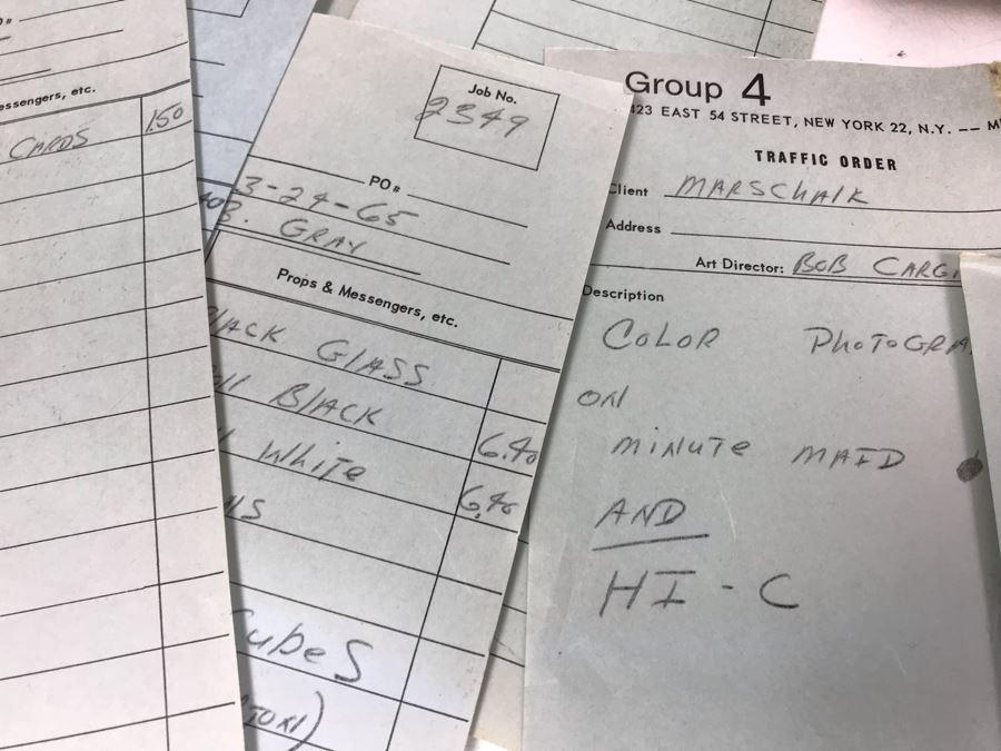 Mad Men Mid-Century Era New York City Advertising Photographs Slides Collection By Photographer Charles Rowan: Mack Trucks, Soda Pop, Bobby Vinton, Redbook Magazine With Traffic Orders - See Photos For Sampling (Former Jim Henson Muppet Show Photographer) [Photo 26]