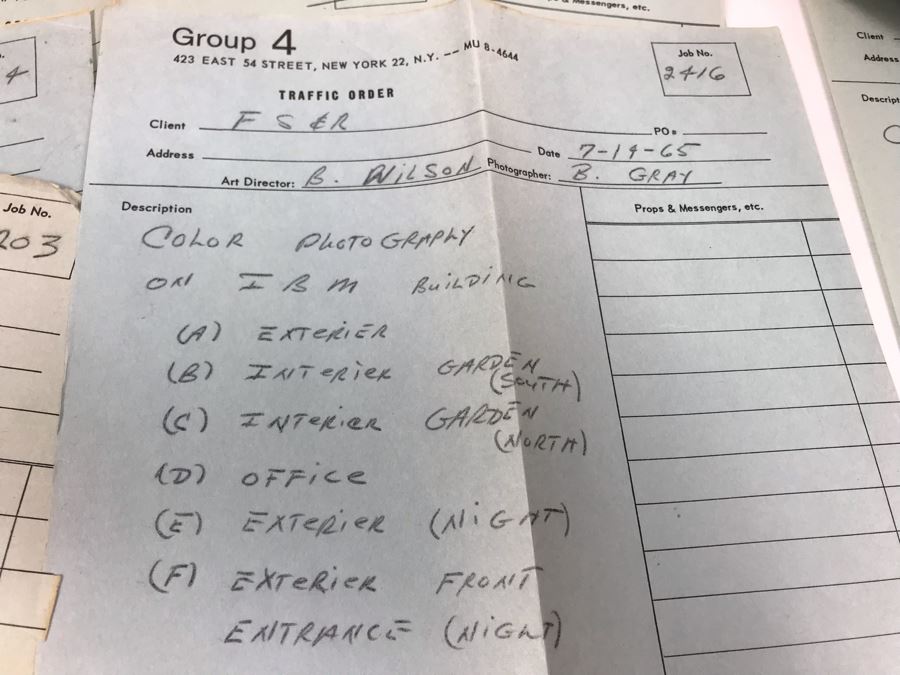 Mad Men Mid-Century Era New York City Advertising Photographs Slides Collection By Photographer Charles Rowan: Mack Trucks, Soda Pop, Bobby Vinton, Redbook Magazine With Traffic Orders - See Photos For Sampling (Former Jim Henson Muppet Show Photographer) [Photo 31]