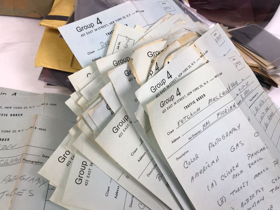 Mad Men Mid-Century Era New York City Advertising Photographs Slides Collection By Photographer Charles Rowan: Mack Trucks, Soda Pop, Bobby Vinton, Redbook Magazine With Traffic Orders - See Photos For Sampling (Former Jim Henson Muppet Show Photographer) [Photo 37]