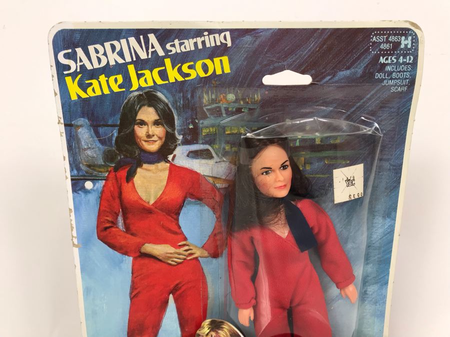 Vintage 1970's Hasbro Toys Sabrina Kate Jackson Action Figure Doll 