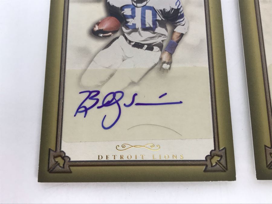 Signed Football Cards By Gale Sayers And Billy Sims [Photo 4]