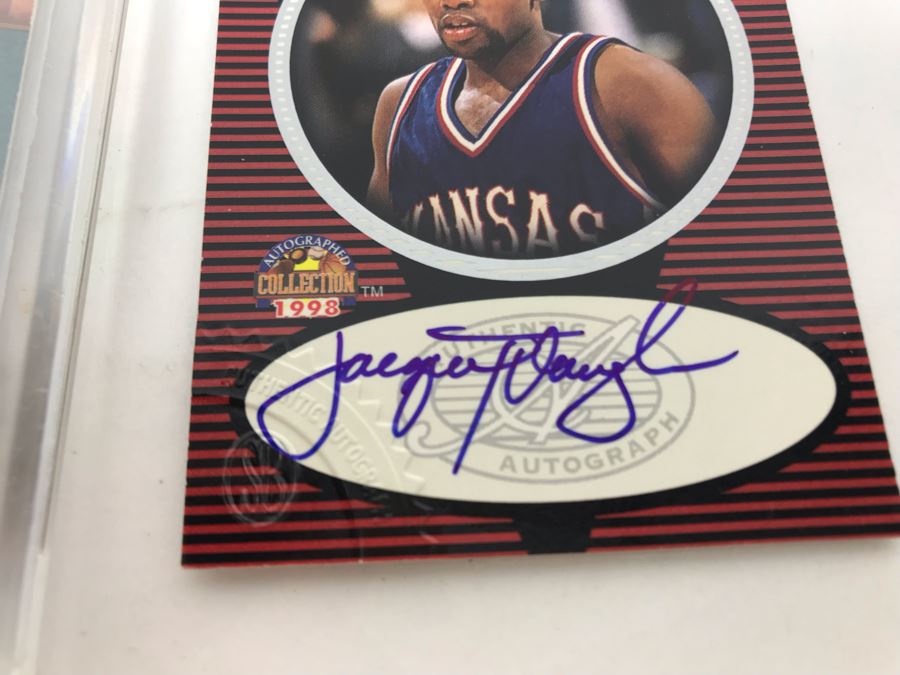 Signed Basketball Cards: Marcus Camby, Dametri Hill And Jacque Vaughn [Photo 8]