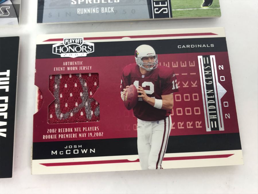 Game Worn Jersey Football Cards: Darren Sproles, Reggie Williams, Jevon Kearse And Josh McCown [Photo 5]