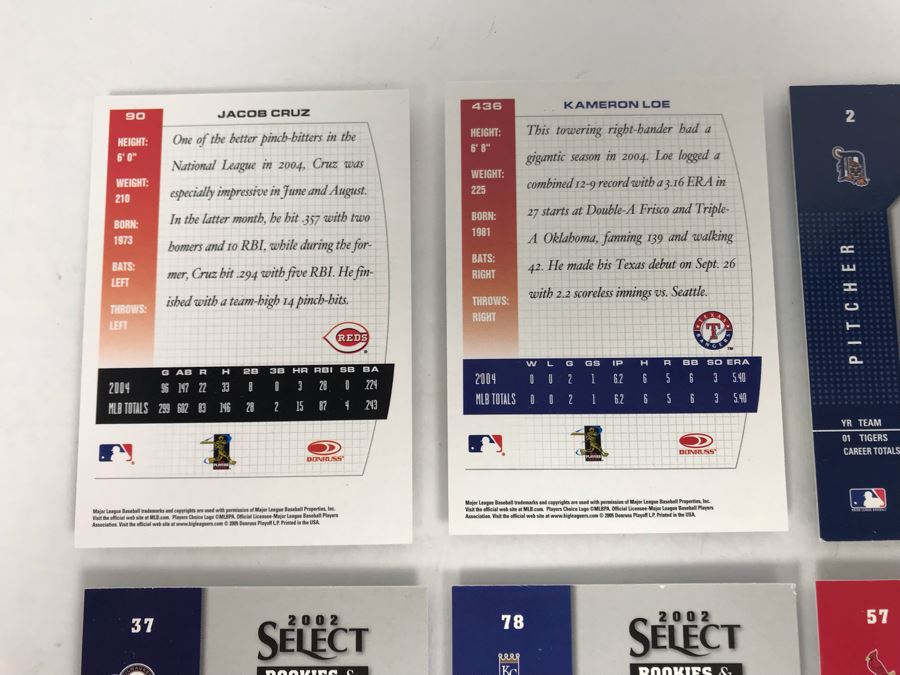 (6) Signed Baseball Cards [Photo 9]