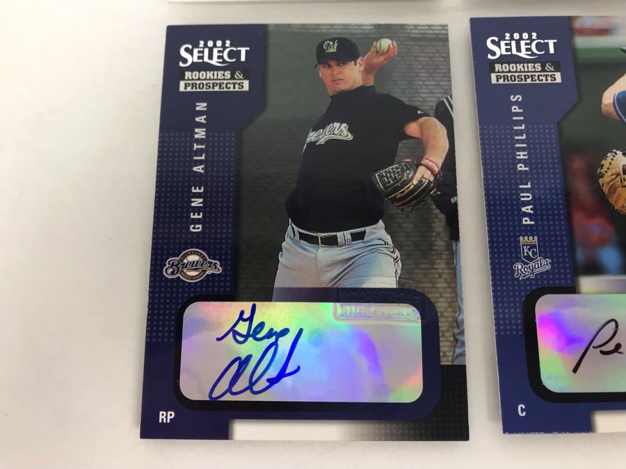 (6) Signed Baseball Cards [Photo 5]