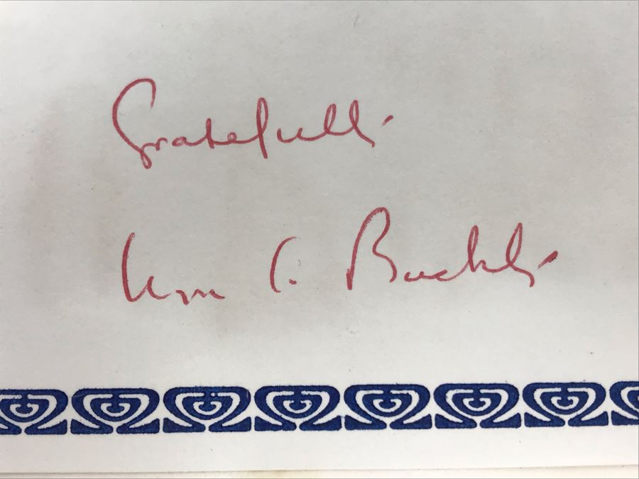 (2) SIGNED Political Books: William F. Buckley, Jr. Cruising Speed And Newt Gingrich To Renew America [Photo 4]