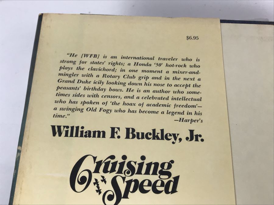 (2) SIGNED Political Books: William F. Buckley, Jr. Cruising Speed And Newt Gingrich To Renew America [Photo 6]