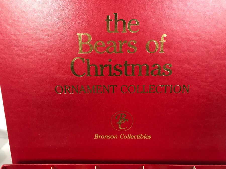 The Bears Of Christmas Ornament Collection In Box By Bronson Collectibles [Photo 2]