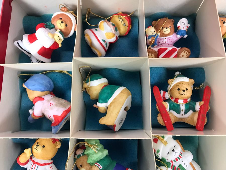 The Bears Of Christmas Ornament Collection In Box By Bronson Collectibles [Photo 4]