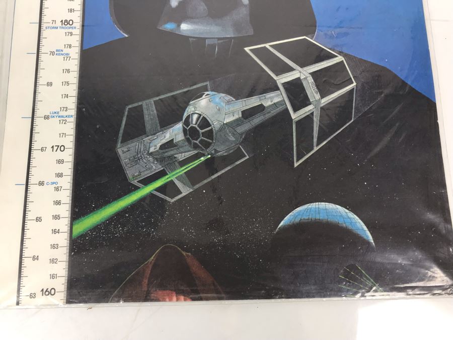 Pair Of Vintage 1978 Sealed Star Wars Growth Charts [Photo 4]