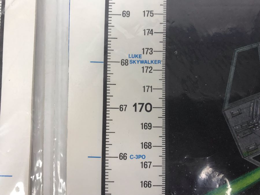 Pair Of Vintage 1978 Sealed Star Wars Growth Charts [Photo 5]