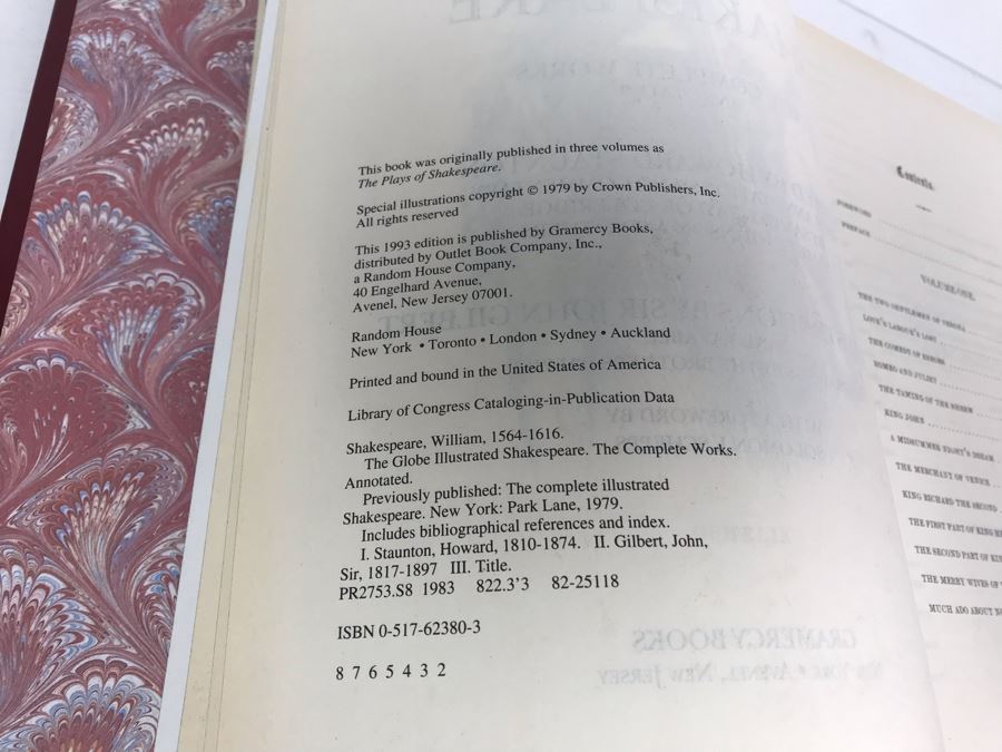 The Globe Illustrated Shakespeare The Complete Works Annotated [Photo 3]