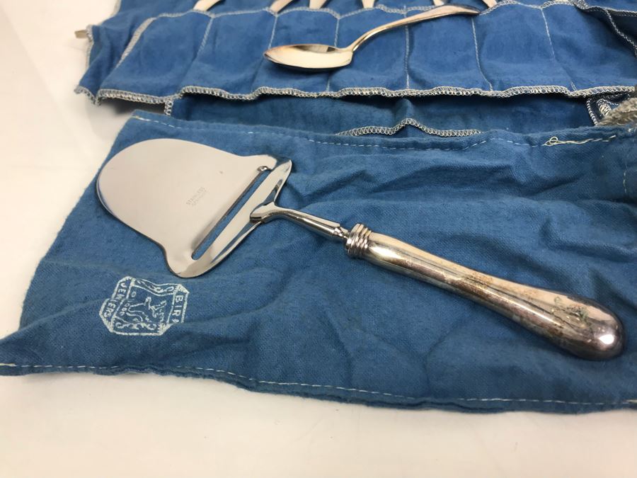 Birks Regency Silverplate Flatware Service For Apx 8 With Storage Cloth Holders [Photo 9]