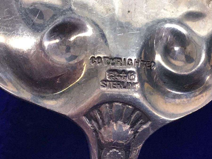 (2) Antique GORHAM Sterling Silver Serving Pieces With Ornate Design 161.6g [Photo 19]