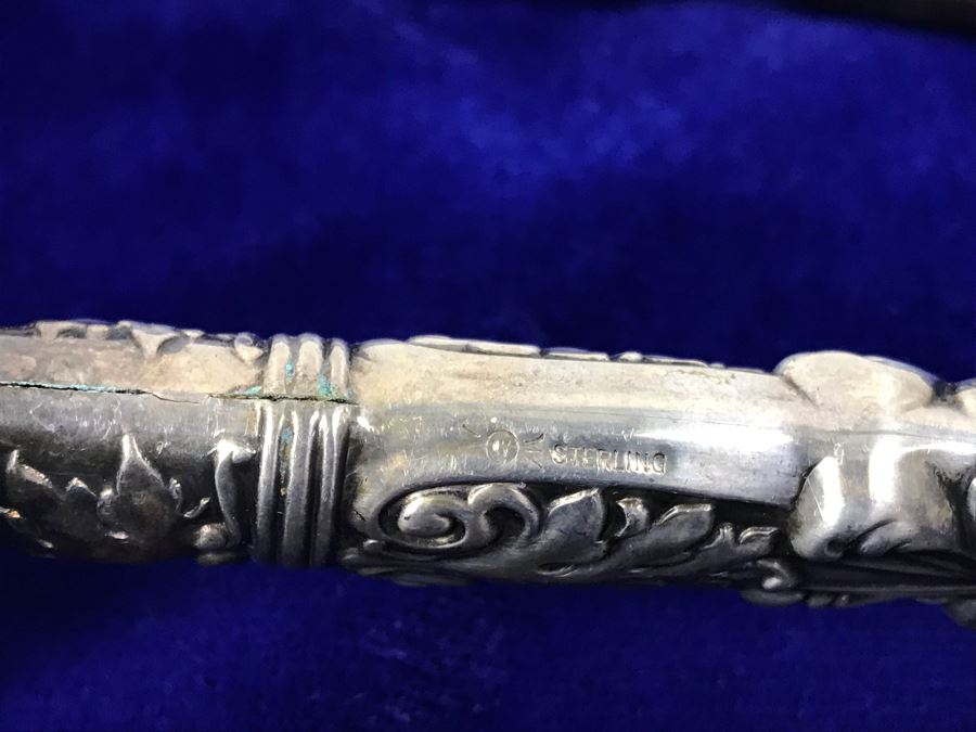 Sterling Handle Meat Carving Set [Photo 3]