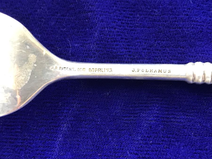 Set Of (4) Vintage Sterling Silver Serving Pieces 144.4g [Photo 11]