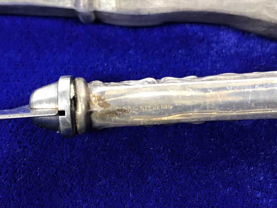 (5) Vintage Sterling Silver Handle Serving Pieces [Photo 10]