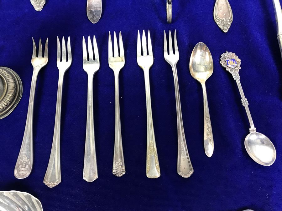 Various Silverplate Flatware And Serving Pieces [Photo 12]