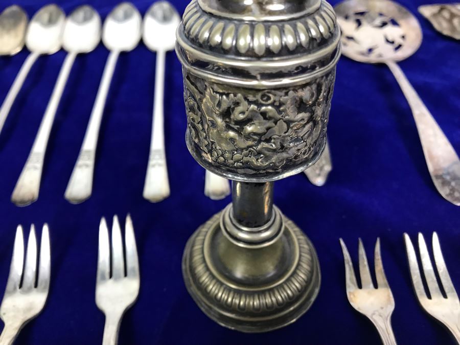 Various Silverplate Flatware And Serving Pieces [Photo 4]