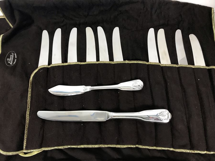 Rogers Bros Silverplate Flatware Set Apx Service For 10 With Silverware Cloth Holders (Some Spoons Still Sealed) [Photo 8]