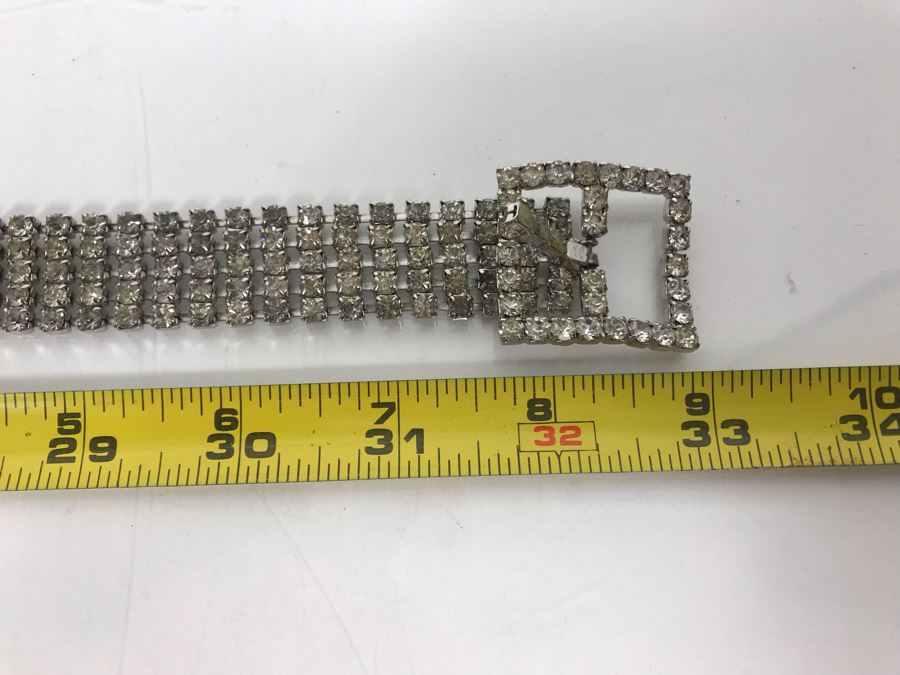 Ladies Rhinestone Bling Belt 33' Long [Photo 13]