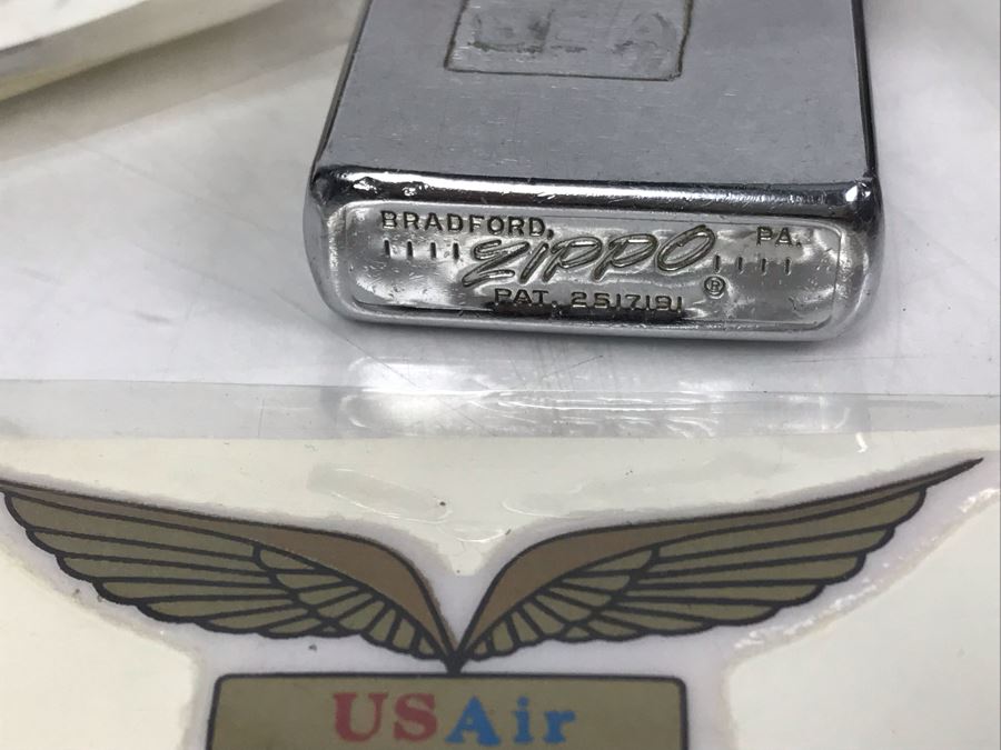 Men's Citizen Automatic Watch Working (Glass Is Scratched), Sheriff Badge Calaveras County, Buck Knives, Lighters, US Air Wing Stickers, Various Pins, Button, Trench Art And Archery Pendants [Photo 21]