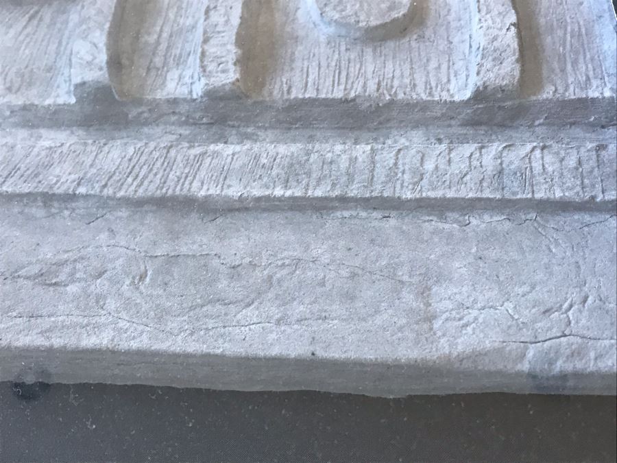 Actor Anthony Quinn Signed 'Lady From Crete' Modernist Vellum Sculpture In Beautiful Custom Shadowbox Frame Limited Edition A.Q. 10 Of 10 With Certificate Of Authenticity 45' X 39' Framed Very Heavy Estimate $3,200 [Photo 19]