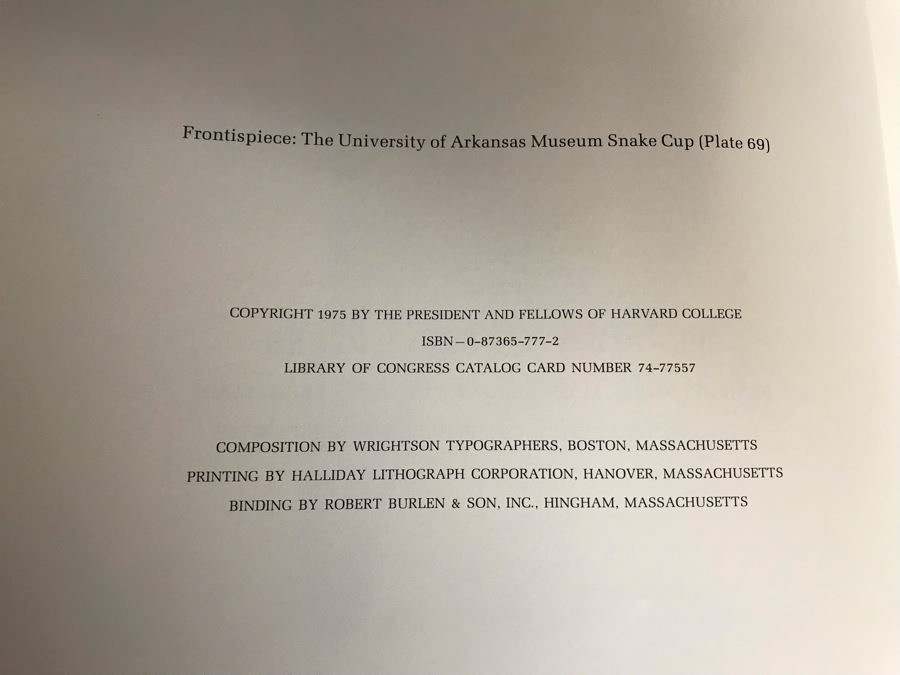 Set Of (6) Vintage 1975 Large Books 'Pre-Columbian Shell Engravings From Spiro' Peabody Museum Press Phillips Brown From Harvard [Photo 8]