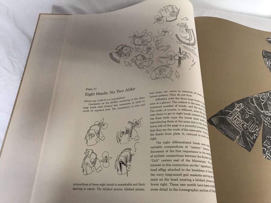 Set Of (6) Vintage 1975 Large Books 'Pre-Columbian Shell Engravings From Spiro' Peabody Museum Press Phillips Brown From Harvard [Photo 13]