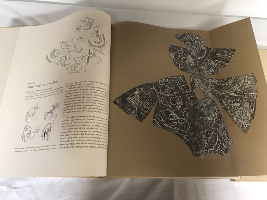 Set Of (6) Vintage 1975 Large Books 'Pre-Columbian Shell Engravings From Spiro' Peabody Museum Press Phillips Brown From Harvard [Photo 11]