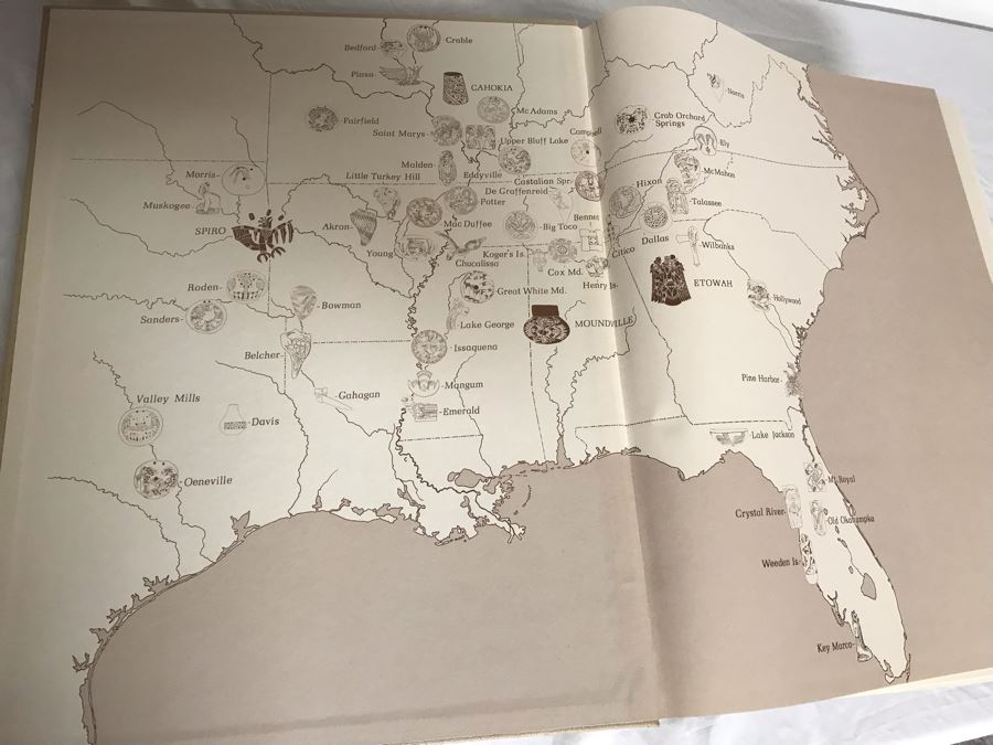 Set Of (6) Vintage 1975 Large Books 'Pre-Columbian Shell Engravings From Spiro' Peabody Museum Press Phillips Brown From Harvard [Photo 7]