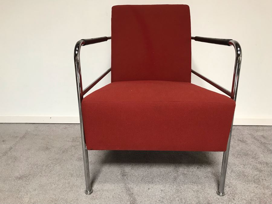 Mid-Century Chrome Armchair [Photo 2]