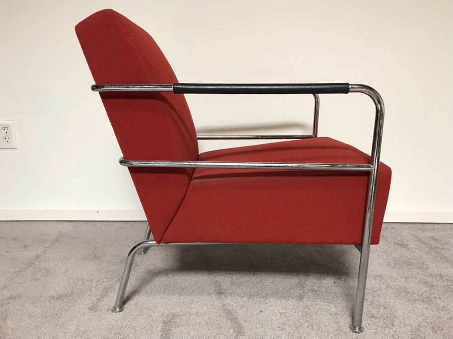Mid-Century Chrome Armchair [Photo 5]
