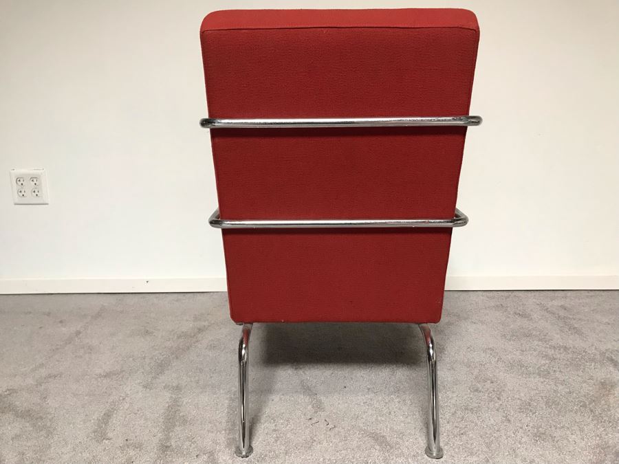 Mid-Century Chrome Armchair [Photo 6]