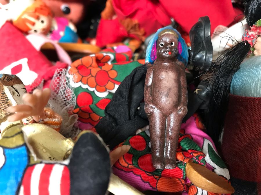 Vintage International Dolls Lot With Metal US Astronaut Action Figure - See Photos [Photo 12]