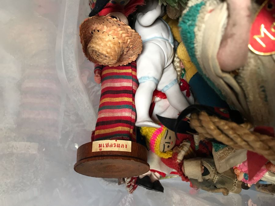 Vintage International Dolls Lot With Metal US Astronaut Action Figure - See Photos [Photo 14]