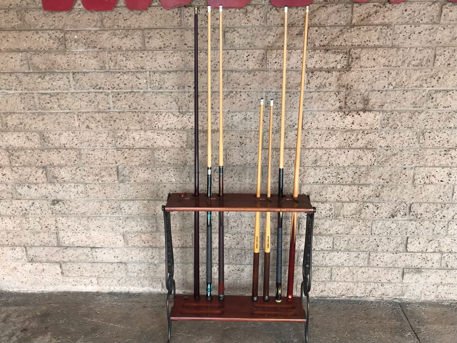 OLHAUSEN Billiards Solid Wood 7' Pool Table With Italian Slate From