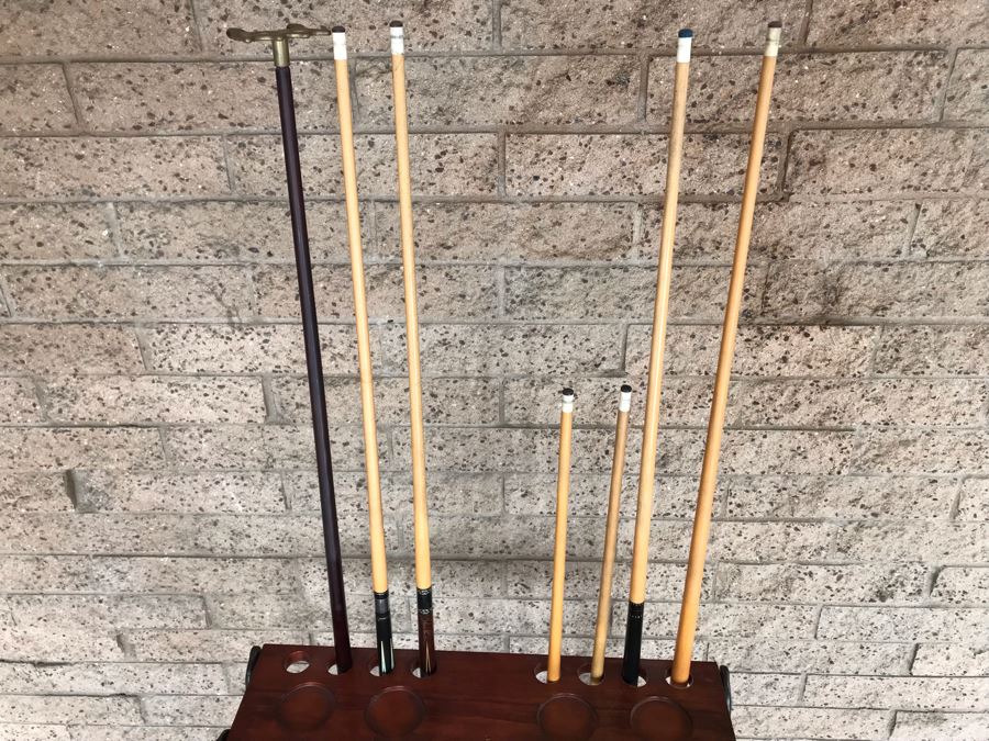 OLHAUSEN Billiards Solid Wood 7' Pool Table With Italian Slate From