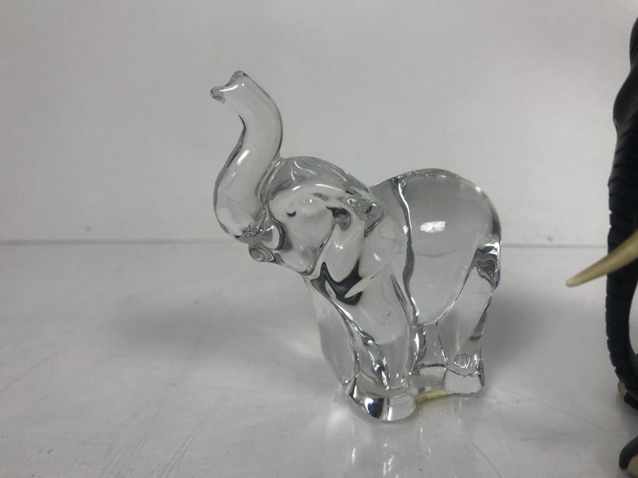 lenox crystal elephant figurines