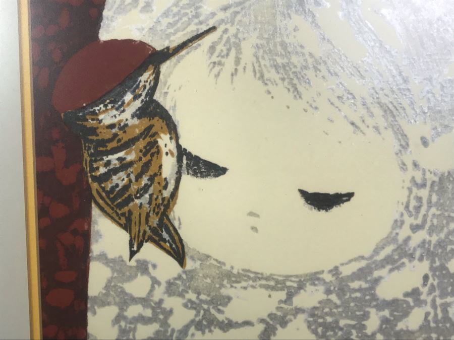 Pair Of Japanese Signed Paintings Each 15' X 22' [Photo 13]