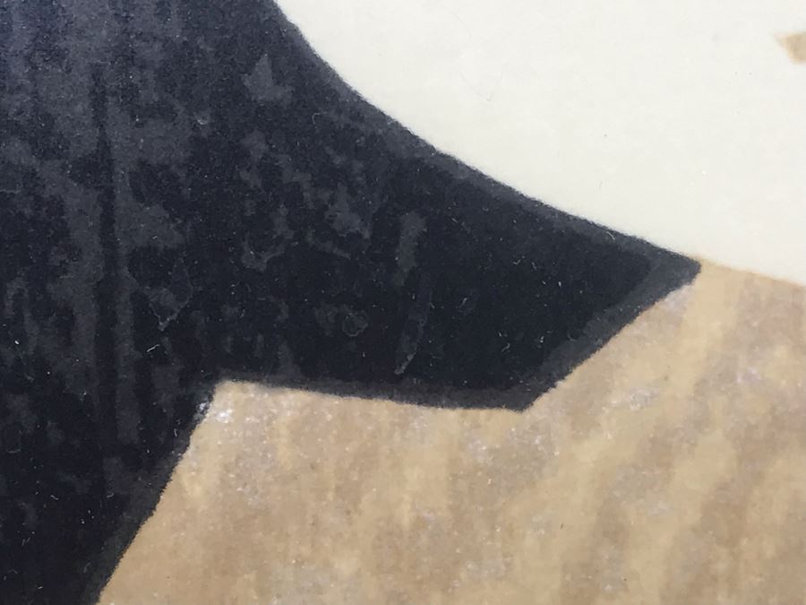 Pair Of Japanese Signed Paintings Each 15' X 22' [Photo 7]