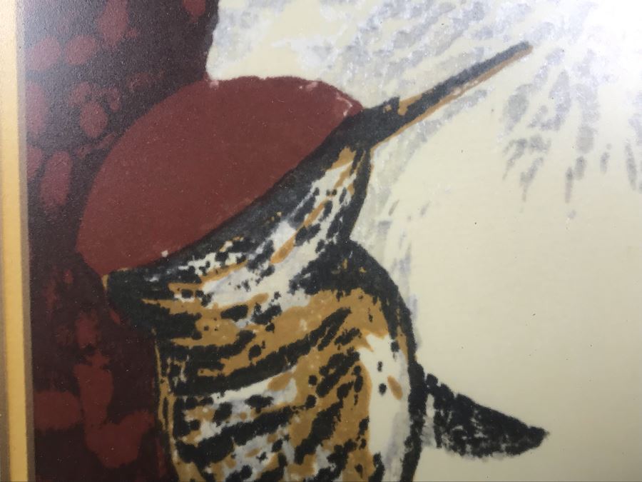 Pair Of Japanese Signed Paintings Each 15' X 22' [Photo 14]