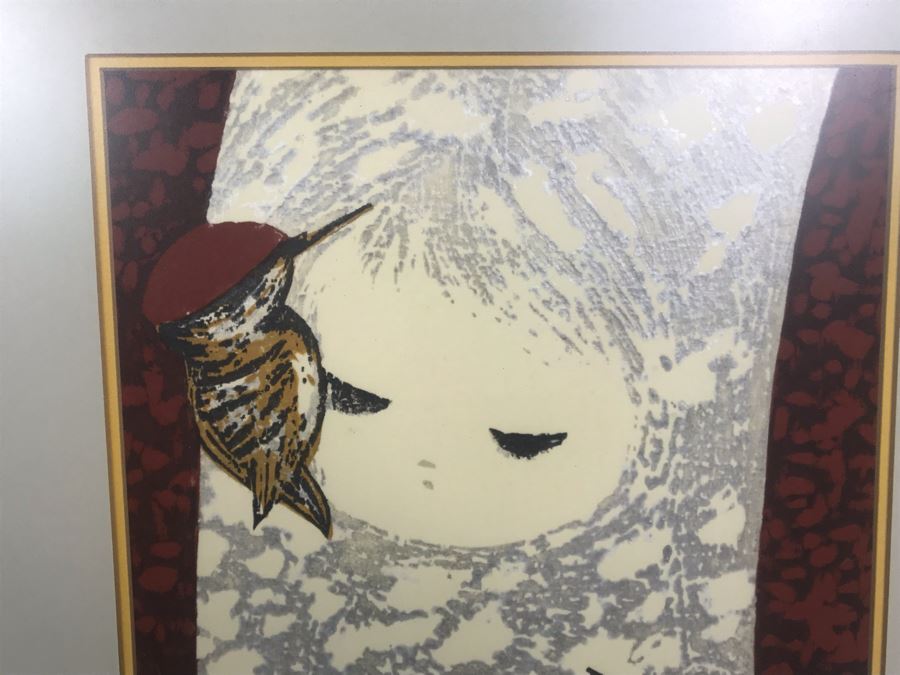 Pair Of Japanese Signed Paintings Each 15' X 22' [Photo 9]