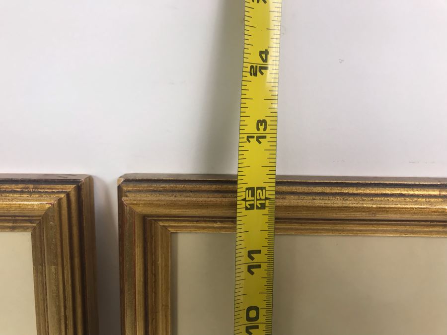 Pair Of Pencil Signed Lithograph Portraits Of Ladies Each Frame Measures 11' X 12' [Photo 18]