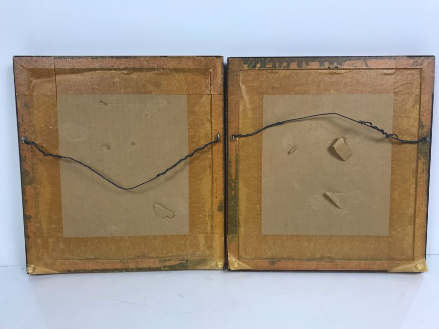 Pair Of Pencil Signed Lithograph Portraits Of Ladies Each Frame Measures 11' X 12' [Photo 16]