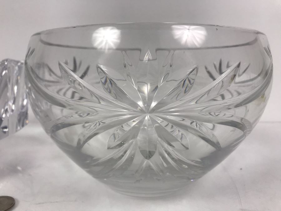 Orrefors Sweden Crystal Bowl 7.5' And GORHAM Crystal Bowl 7.5' [Photo 7]