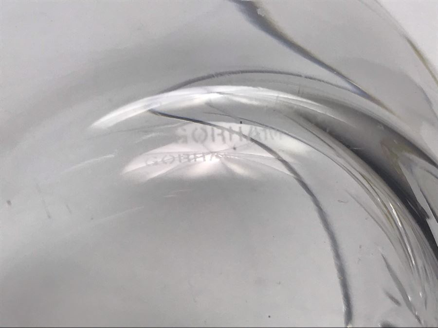 Orrefors Sweden Crystal Bowl 7.5' And GORHAM Crystal Bowl 7.5' [Photo 10]