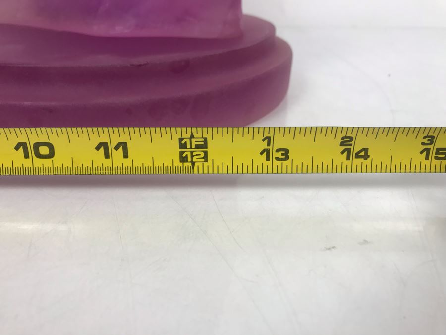 Limited Edition Signed Donjo Sculpture Of Dophin Swimming 166 Of 975 13'H X 13'W [Photo 12]