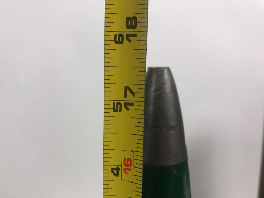 Set Of (7) Artillery Ammunition Shells Trench Art - Convert To Planter, Ashtray, Sculpture [Photo 23]